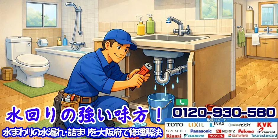 大阪府の緊急水道業者